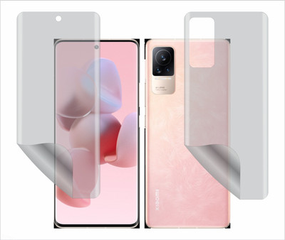TELTREK Front and Back Screen Guard for XIAOMI CIVI 1S 5G (Edge to Edge Full Screen Protector)(Pack of 1)