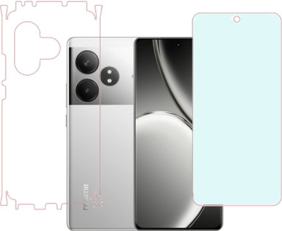 KARTRAY Front and Back Screen Guard for Realme GT 6T 5G, Front Matte Back Clear(Pack of 2)