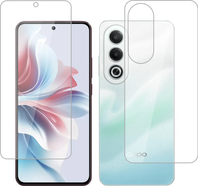 Vatsin Front and Back Screen Guard for Oppo K12x 5G(Pack of 2)