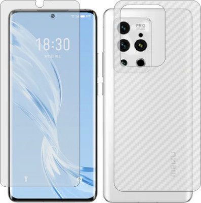Mobling Front and Back Tempered Glass for MEIZU 18 PRO(Pack of 2)