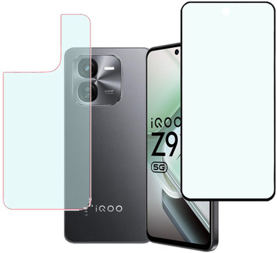 SPRITZEN Front and Back Screen Guard for iQOO Z9x 5G, Matte(Pack of 2)