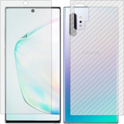 Mobling Front and Back Tempered Glass for SAMSUNG GALAXY NOTE 10 PLUS(Pack of 2)