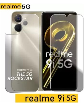 RUNEECH Front and Back Screen Guard for REALME 9i 5G 9H FRONT AND BACK SCREEN GUARD(Pack of 2)