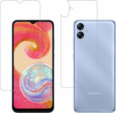 Vatsin Front and Back Screen Guard for Samsung Galaxy A04e(Pack of 2)