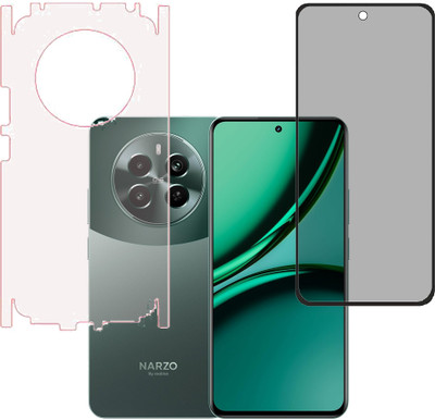 VAYUVAULT Front and Back Tempered Glass for realme Narzo 70 Pro 5G(Pack of 2)