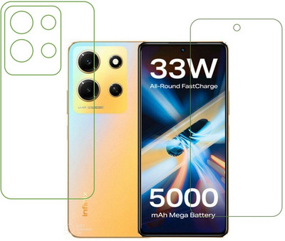 DVMART Front and Back Screen Guard for 9H Infinix Note 30i(Pack of 1)