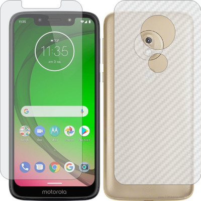 Mobling Front and Back Tempered Glass for MOTO G7 PLAY(Pack of 2)