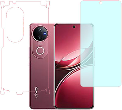 VAYUVAULT Front and Back Screen Guard for Vivo V50 5G(Pack of 2)