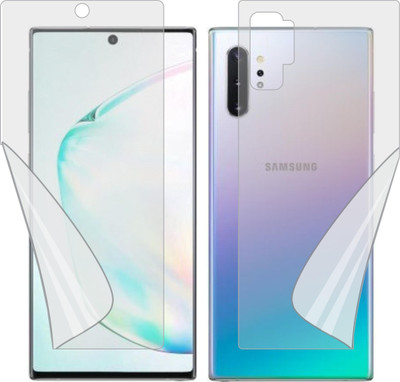 Fasheen Front and Back Screen Guard for SAMSUNG NOTE 10 PLUS(Pack of 1)