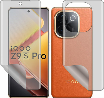 MOBART Front and Back Screen Guard for Vivo Iqoo Z9S Pro 5G(Pack of 1)
