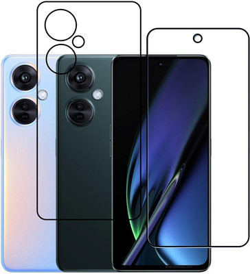 DVTECH Front and Back Screen Guard for DVTECH Oppo K11x Protective Compatible Mobile Screen Protector For (Not a Tempered glass)(Pack of 1)