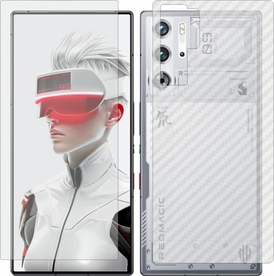 ZINGTEL Front and Back Screen Guard for ZTE Nubia Red Magic 9S Pro Plus(Pack of 2)