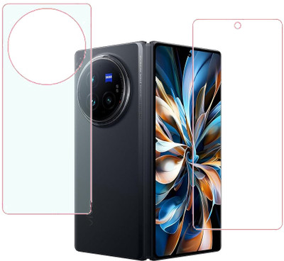 KARTRAY Front and Back Screen Guard for Vivo X Fold 3 Pro 5G(Pack of 2)