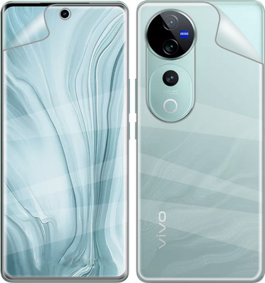 Ten To 11 Front and Back Screen Guard for ViVO V40 Pro, Ultra Thin Soft Hydrogel TPU Screen Guard for ViVO V40 Pro(Pack of 2)