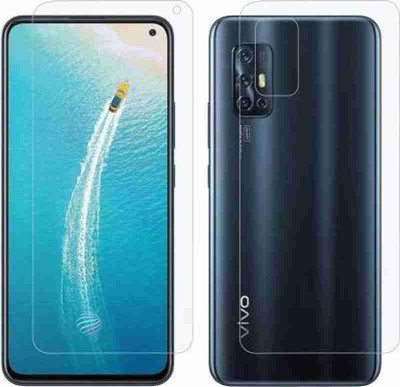 Guardor Front and Back Screen Guard for Vivo V17 Protector And Screen Guard Anti Glare Scratch Resistant TPU Flexible Front And Back Screen Protector(Pack of 2)