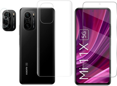 Vigorous Front and Back Screen Guard for Xiaomi Mi 11X , Mi 11X Pro(Pack of 3)