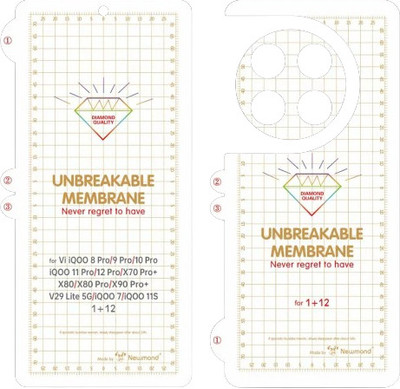 TechTrendz Front and Back Screen Guard for Oneplus 12 5G Unbreakable Hydrogel Membrane TPU Clear Front & Back Screen Protector(Pack of 1)