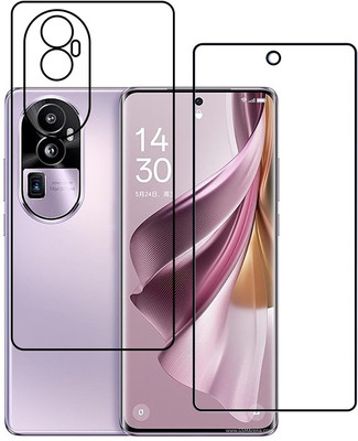DVTECH Front and Back Screen Guard for DVTECH Oppo Reno10 Pro+ Protective Compatible Mobile Screen Protector For (Not a Tempered glass)(Pack of 1)