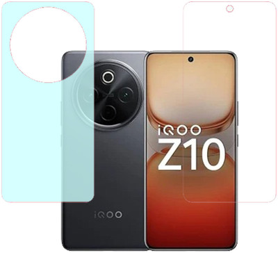 VAYUVAULT Front and Back Screen Guard for IQOO Z10 5G, Matt And Glossy Finish, Front And Back Screen Guard(Pack of 2)