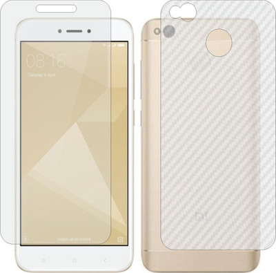 Mobling Front and Back Tempered Glass for Mi Redmi 4X(Pack of 2)