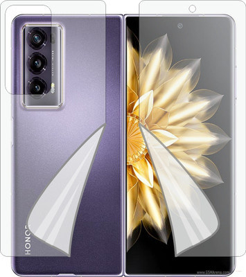 MOBART Front and Back Tempered Glass for HONOR MAGIC V2 5G (Edge To Edge TPU Full Coverage)(Pack of 1)