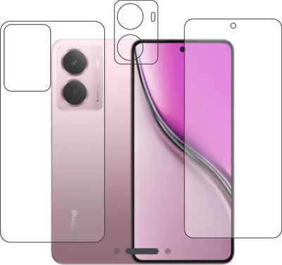 chakoor Front and Back Screen Guard for Realme p3 5g(Pack of 3)
