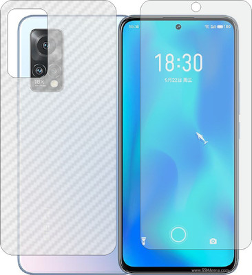 Mobling Front and Back Tempered Glass for MEIZU 18X(Pack of 2)
