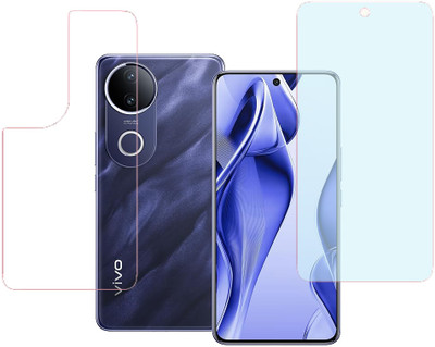 KARTRAY Front and Back Screen Guard for Vivo V50e 5G, Front Matte Back Clear(Pack of 2)