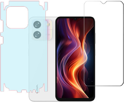 KARTRAY Front and Back Screen Guard for LAVA Yuva Star(Pack of 2)
