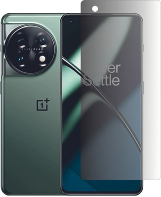 tempurglaze Front and Back Screen Guard for OnePlus 11, OnePlus 11 5G(Pack of 1)