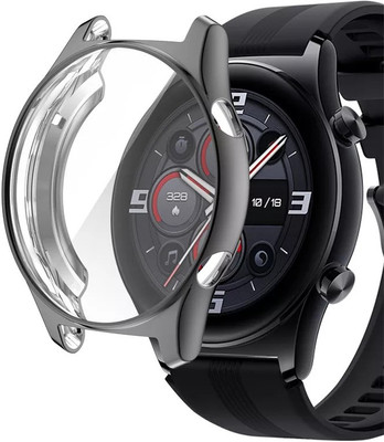 KAZUKI Front and Back Screen Guard for Honor Watch GS3 Bumper Case(Pack of 1)