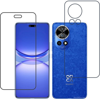 DVTECH Front and Back Screen Guard for 9H Huawei nova 12 Pro(Pack of 1)