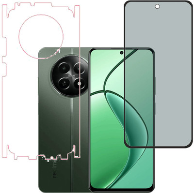 SPRITZEN Front and Back Screen Guard for Realme 12x 5G(Pack of 2)