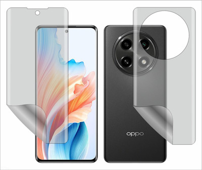 TELTREK Front and Back Screen Guard for Oppo A2 Pro PJG110 (Edge to Edge Full Screen Protector)(Pack of 1)