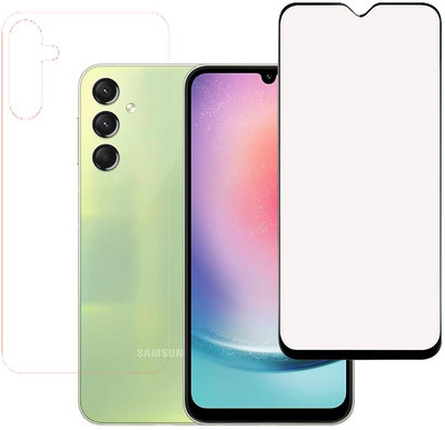 KARTRAY Front and Back Screen Guard for SAMSUNG Galaxy A14 5G(Pack of 2)