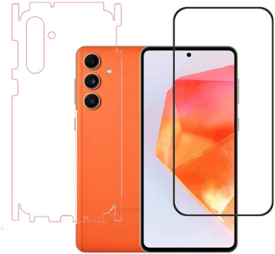 KARTRAY Front and Back Screen Guard for Samsung galaxy F55 5G(Pack of 2)