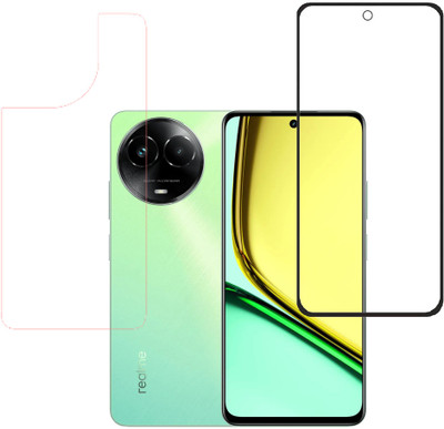 KARTRAY Front and Back Screen Guard for Realme C67 5G(Pack of 2)