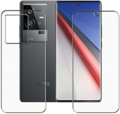 DVTECH Front and Back Screen Guard for TPU Clear Front And TPU Backvivo iQOO 11 Pro(Pack of 1)