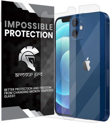 ArmourPro Front and Back Screen Guard for iPhone 12, Apple iPhone 12(Pack of 1)