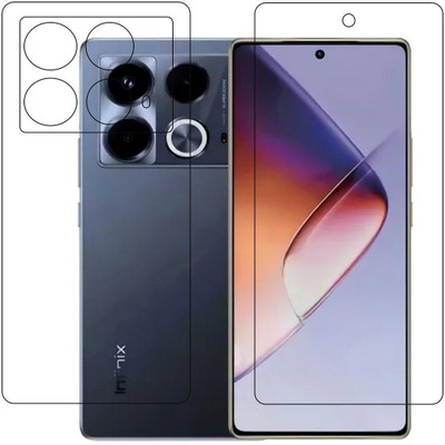DVMART Front and Back Screen Guard for Infinix Note 40 Pro 4G TPU Clear(Pack of 1)