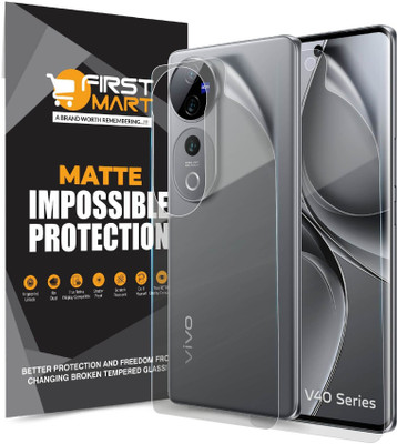 FIRST MART Front and Back Screen Guard for Vivo V40 Pro 5G, Vivo V40 Pro, Vivo V40 5G, Vivo V40, 4 Layer Unbreakable Membrane with Easy Installation(Pack of 1)