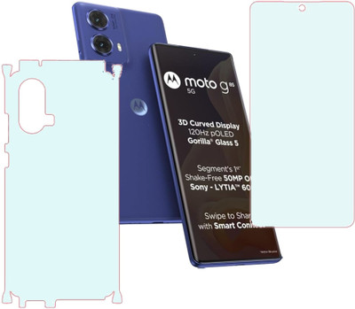 SPRITZEN Front and Back Screen Guard for Motorola G85 5G, Moto G85 5G, Front Matte, Back Matte(Pack of 2)