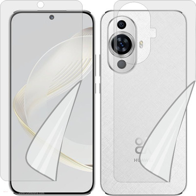 Mobling Front and Back Screen Guard for HUAWEI NOVA 11 FOAAL00 (Edge To Edge Full Coverage)(Pack of 1)