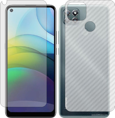 Mobling Front and Back Tempered Glass for LENOVO K12 PRO(Pack of 2)