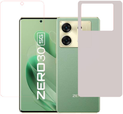 SPRITZEN Front and Back Screen Guard for Infinix Zero 30 5G(Pack of 2)