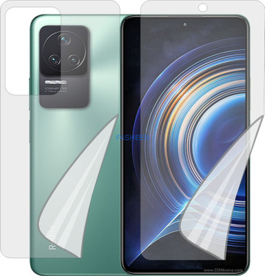 Fasheen Front and Back Screen Guard for XIAOMI MI REDMI K50 PRO (Edge To Edge TPU, Full Coverage)(Pack of 1)