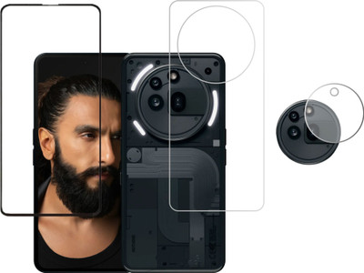 FINCH Front and Back Screen Guard for Nothing Phone (3a) Pro 5G (9.85)(Pack of 3)