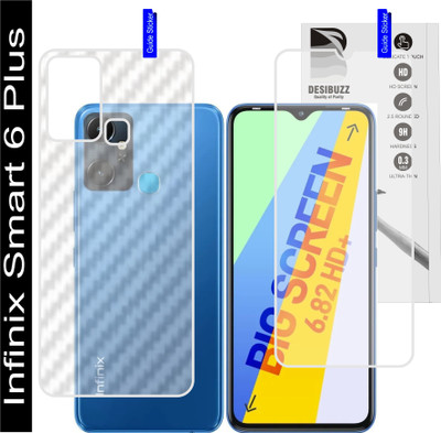 DESIBUZZ Impossible Screen Guard for Infinix Smart 6 Plus(Pack of 2)
