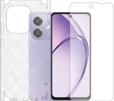 tiddler Front and Back Screen Guard for Oppo A3x 4G(Pack of 1)