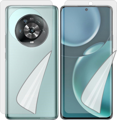 TELTREK Front and Back Screen Guard for HUAWEI HONOR LGEAN00 (Edge To Edge TPU, Full Coverage)(Pack of 1)